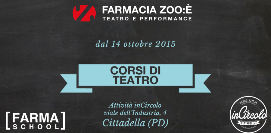 Nuovo corso di teatro Farmaschool a Cittadella